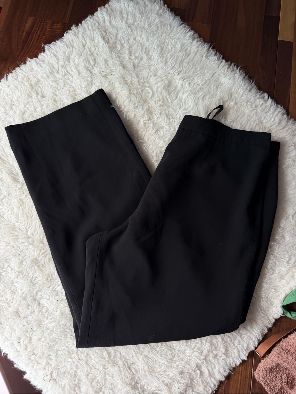 Vintage 90’s Classic High Rise Black Dress Pants Straight Leg 16P